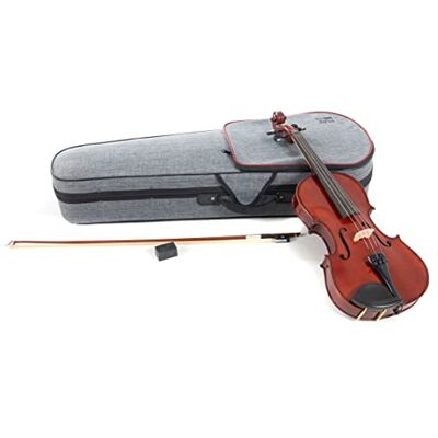 GEWA PURE Set de viola EW Set de ébano Viola 35,5 cm, Set listo para tocar incl. estuche, arco, colofonia, mentonera, afinador fino GEWA PURE Set de viola EW Set de ébano Viola 35,5 cm, Set listo para tocar incl. estuche, arco, colofonia, mentonera, afinador fino