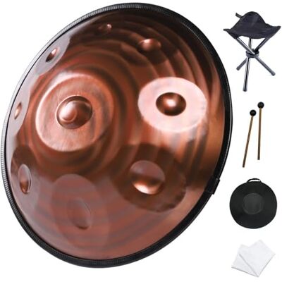 Orange Bikes D Minor Handpan Drum 440hz 432HZ Steel Hand Pan Drum Set Instrumento de regalo para adultos Concierto de yoga con bolsa de transporte Soporte de tambor de mano ( Color : 10 notes , Size : Gold-440H ) Orange Bikes D Minor Handpan Drum 440hz 432HZ Steel Hand Pan Drum Set Instrumento de regalo para adultos Concierto de yoga con bolsa de transporte Soporte de tambor de mano ( Color : 10 notes , Size : Gold-440H )