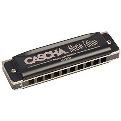 Cascha Master Edition Blues Harmonica Armónica (en mayúscula, con estuche blando y toallita limpiadora) Cascha Master Edition Blues Harmonica Armónica (en mayúscula, con estuche blando y toallita limpiadora)