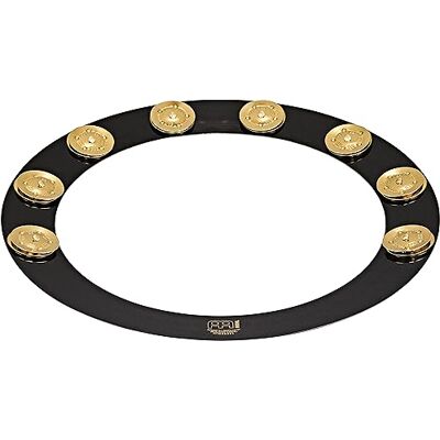 Meinl Percussion Meinl Cymbals cring Ching Anillo Acero pandereta Jingle efecto para HiHats, color Negro, Meinl Percussion Meinl Cymbals cring Ching Anillo Acero pandereta Jingle efecto para HiHats, color Negro,