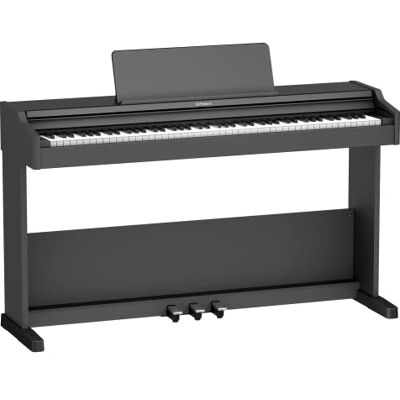 Roland RP107 Digital Piano Piano doméstico compacto y asequible con estilo vertical tradicional Perfecto para principiantes Roland RP107 Digital Piano Piano doméstico compacto y asequible con estilo vertical tradicional Perfecto para principiantes