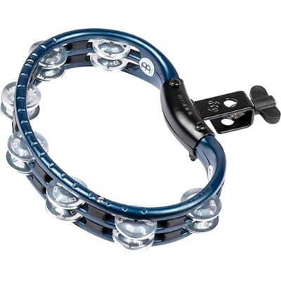 Meinl Percussion Mountable Tambourine blue, Meinl Percussion Mountable Tambourine blue,