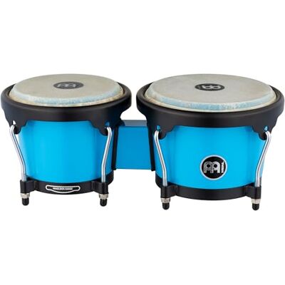 Meinl Percussion Molded ABS Bongo 6 1/2" & 7 1/2" Glacier Blue Meinl Percussion Molded ABS Bongo 6 1/2" & 7 1/2" Glacier Blue