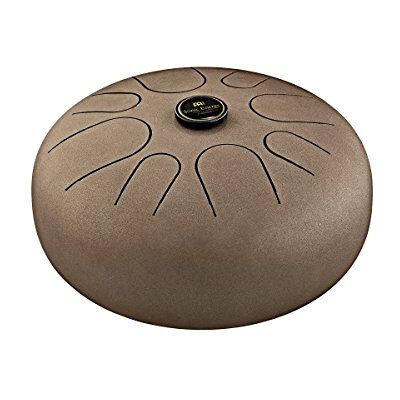 Sonic Energy MEINL Steel Tongue Drum Vintage Brown A Minor, Sonic Energy MEINL Steel Tongue Drum Vintage Brown A Minor,