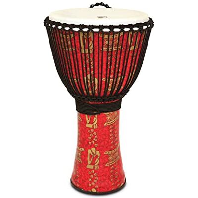 TOCA TO809230 Djembe Freestyle II Rope Tuned, parche sintético, afinación traditional con cuerda, Thinker, 12 TOCA TO809230 Djembe Freestyle II Rope Tuned, parche sintético, afinación traditional con cuerda, Thinker, 12