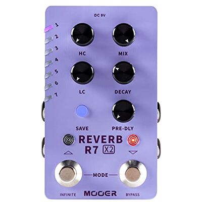 MOOER R7 X2 Reverb Digital Reverb MOOER R7 X2 Reverb Digital Reverb
