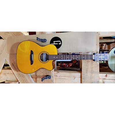 Framus Legacy FF 14 SV Folk Guitarra western (con pastilla), color amarillo Framus Legacy FF 14 SV Folk Guitarra western (con pastilla), color amarillo