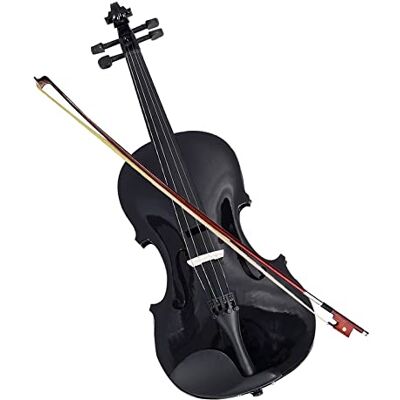 WMXD violín para principiantes Kit De Violín Negro Para Estudiantes, Violín Acústico Para Principiantes Con Estuche, Cuerda De Violín Con Lazo, Regalo De Música Violín Instrumento musical (Color : 1/8) WMXD violín para principiantes Kit De Violín Negro Para Estudiantes, Violín Acústico Para Principiantes Con Estuche, Cuerda De Violín Con Lazo, Regalo De Música Violín Instrumento musical (Color : 1/8)