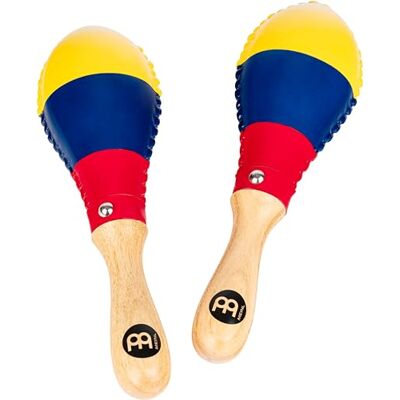 Meinl Percussion Meinl Maracas tradicionales de percusión con cuero crudo natural, no fabricado en China, para cualquier músico, 2 años de garantía () Meinl Percussion Meinl Maracas tradicionales de percusión con cuero crudo natural, no fabricado en China, para cualquier músico, 2 años de garantía ()
