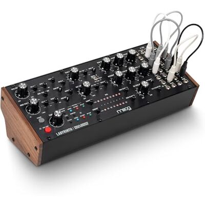 MOOG Sintetizador Analógico Generativo Paralelo Semimodular con Secuenciador Dual, Osciladores Duales, Wavefolder VC, Filtro VC, Patch Bay MOOG Sintetizador Analógico Generativo Paralelo Semimodular con Secuenciador Dual, Osciladores Duales, Wavefolder VC, Filtro VC, Patch Bay