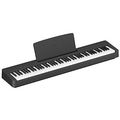 Yamaha P-145 piano digital ligero y portátil, con teclado Graded Hammer Compact, 88 teclas y 10 voces de instrumentos, negro Yamaha P-145 piano digital ligero y portátil, con teclado Graded Hammer Compact, 88 teclas y 10 voces de instrumentos, negro