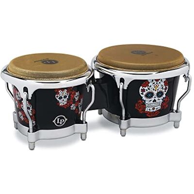 Latin Percussion Bongo Karl Perazzo Signature FG 7-14 pulgadas y 8-5/8 pulgadas Latin Percussion Bongo Karl Perazzo Signature FG 7-14 pulgadas y 8-5/8 pulgadas