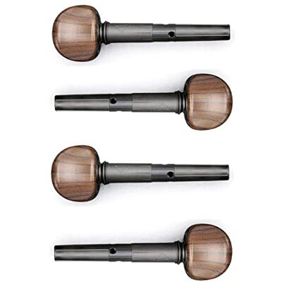 WITTNER , juego de 4 clavijas de afinación fina para violín, para violín 1-2-1-4, Ø 7,2-1:30, color palisandro, paquete de 4, Made in Germany WITTNER , juego de 4 clavijas de afinación fina para violín, para violín 1-2-1-4, Ø 7,2-1:30, color palisandro, paquete de 4, Made in Germany
