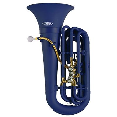 Classic Cantabile KT-30MB MardiBrass Tuba Bb de plástico azul mate Modelo: KT-30, Afinación: Bb, Material del cuerpo: plástico ABS, Tubo de boca y máquina: latón, Muy resistente, Peso: 4, 2 kg Classic Cantabile KT-30MB MardiBrass Tuba Bb de plástico azul mate Modelo: KT-30, Afinación: Bb, Material del cuerpo: plástico ABS, Tubo de boca y máquina: latón, Muy resistente, Peso: 4, 2 kg