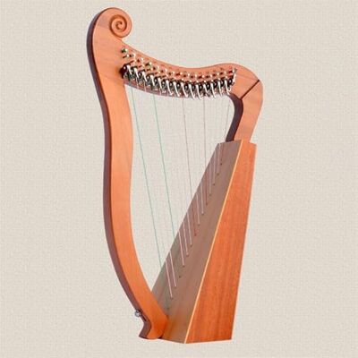 HAJHI Chapa Arpa de Lira con Portátil Bolsas Madera Maciza Caoba Lyre Harp Llave de Afinar Cuerdas de Repuesto Fácil de Aprender Arpa de Palanca Profesionales Conciertos(Log -15 strings) HAJHI Chapa Arpa de Lira con Portátil Bolsas Madera Maciza Caoba Lyre Harp Llave de Afinar Cuerdas de Repuesto Fácil de Aprender Arpa de Palanca Profesionales Conciertos(Log -15 strings)
