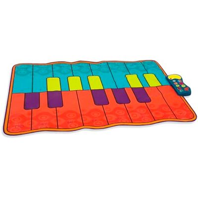 B. toys – Piano Dance Mat – Songs, Fun Sounds & 4 Music Modes – Musical Toy for Kids – Floor Mat for Active Play – 3 Years + – Boogie Woogie Mat B. toys – Piano Dance Mat – Songs, Fun Sounds & 4 Music Modes – Musical Toy for Kids – Floor Mat for Active Play – 3 Years + – Boogie Woogie Mat