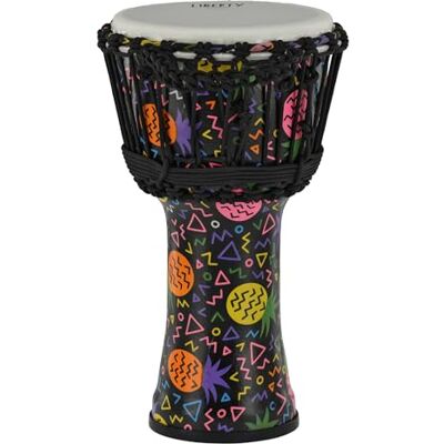 GEWA Liberty Djembé Cuerdas de afinación Diámetro: 10" (25,4 cm) Altura: 19,5" (49 cm) Número de cuerdas: 25 Patrón: Pineapple GEWA Liberty Djembé Cuerdas de afinación Diámetro: 10" (25,4 cm) Altura: 19,5" (49 cm) Número de cuerdas: 25 Patrón: Pineapple