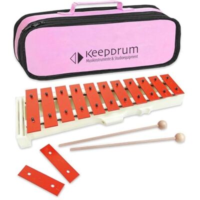 Sonor Glockenspiel Soprano + keepdrum Bolsa de transporte Rosa Sonor Glockenspiel Soprano + keepdrum Bolsa de transporte Rosa