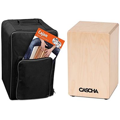 Cascha Cajon con mochila y libro Cascha Cajon con mochila y libro