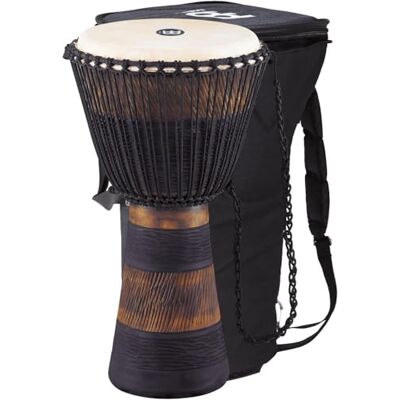 Meinl Percussion Earth Rythm Series Djembé Extra grande con funda, Meinl Percussion Earth Rythm Series Djembé Extra grande con funda,