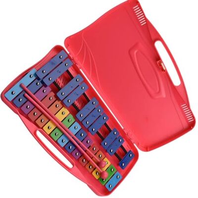 Dabur BABYCE Glockenspiel Instrumento de percusión Glockenspiel con Caja armónica Colorida de 25 Notas para Entrenar el Sentido del Ritmo (Color : Pink) Dabur BABYCE Glockenspiel Instrumento de percusión Glockenspiel con Caja armónica Colorida de 25 Notas para Entrenar el Sentido del Ritmo (Color : Pink)