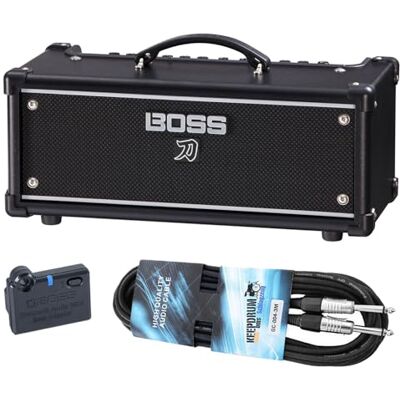 Boss Katana Head Gen 3 Amplificador de guitarra (con cable BT Dual y keepdrum) Boss Katana Head Gen 3 Amplificador de guitarra (con cable BT Dual y keepdrum)