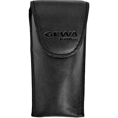 GEWA Funda para boquilla Crazy Horse Trompa negra GEWA Funda para boquilla Crazy Horse Trompa negra