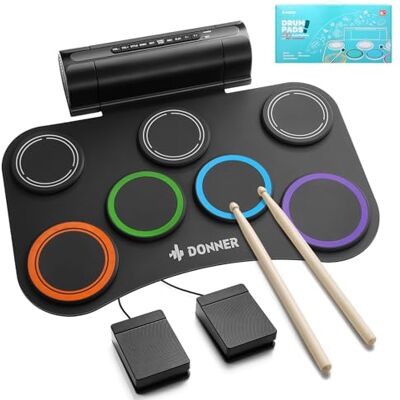Donner DED-20R Electric Drum Pads Donner DED-20R Electric Drum Pads