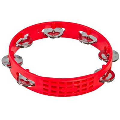 Latin Percussion LP Aspire Panderetas, color rojo, 8 Latin Percussion LP Aspire Panderetas, color rojo, 8