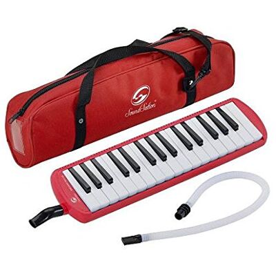 Soundsation Melódica diamonica 32 teclas didáctica escolar color rojo Soundsation Melódica diamonica 32 teclas didáctica escolar color rojo