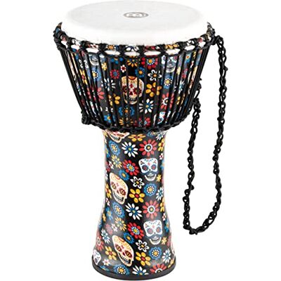 Meinl Percussion Travel Series Djembé -Parche de fibra Acabado Day of the Dead 10", Meinl Percussion Travel Series Djembé -Parche de fibra Acabado Day of the Dead 10",