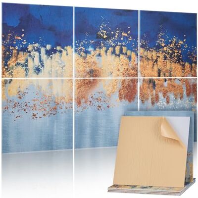VEVOR Paneles Acústicos Artísticos, 6 uds, 600 x 600 x 10 mm, Baldosas de Pared Insonorizadas, Absorbentes de Sonido Decorativos Autoadhesivos para Hogar, Oficina, Estudio, Pintura al Óleo Clara VEVOR Paneles Acústicos Artísticos, 6 uds, 600 x 600 x 10 mm, Baldosas de Pared Insonorizadas, Absorbentes de Sonido Decorativos Autoadhesivos para Hogar, Oficina, Estudio, Pintura al Óleo Clara