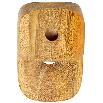 Terré Flauta de nariz de caoba única, instrumento de vejiga de madera, juego de nariz, clásico, hasta pájaro Terré Flauta de nariz de caoba única, instrumento de vejiga de madera, juego de nariz, clásico, hasta pájaro