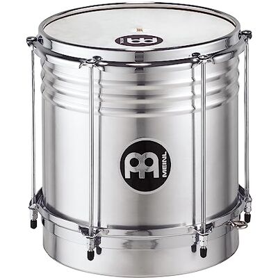 Meinl Percussion Cuica de aluminio, 25.40 cm/10 pulgadas, color plateado Meinl Percussion Cuica de aluminio, 25.40 cm/10 pulgadas, color plateado