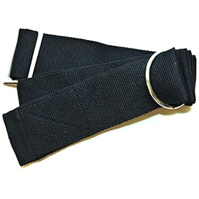 JAS Dhol Cinturón ajustable negro de 7,6 cm JAS Dhol Cinturón ajustable negro de 7,6 cm