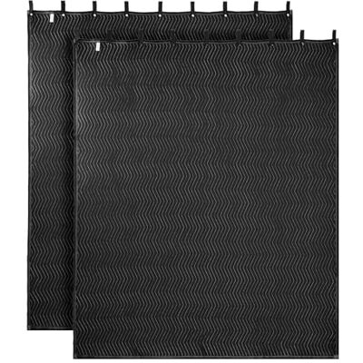 VEVOR Mantas Insonorizantes 2 Piezas, Manta de Amortiguación Acústica Espesa 2438 x 2032 mm con Ojales, Cortinas Insonorizadas para Estudio, Bloqueador de Luz y Grabación de Música para Ventanas VEVOR Mantas Insonorizantes 2 Piezas, Manta de Amortiguación Acústica Espesa 2438 x 2032 mm con Ojales, Cortinas Insonorizadas para Estudio, Bloqueador de Luz y Grabación de Música para Ventanas