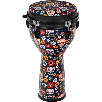 Meinl Percussion Tambor de mano jumbo con tono de graves profundos, no fabricado en China, carcasa y cabeza sintéticos Meinl Percussion Tambor de mano jumbo con tono de graves profundos, no fabricado en China, carcasa y cabeza sintéticos