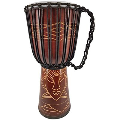 Ciffre 40cm profesional djembe tambor bongo tambor arbusto percusión África talla (Para niños a partir de 6 años) Ciffre 40cm profesional djembe tambor bongo tambor arbusto percusión África talla (Para niños a partir de 6 años)