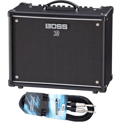 Boss Katana 50 Gen 3 Amplificador Combo para Guitarra + Cable jack keepdrum Boss Katana 50 Gen 3 Amplificador Combo para Guitarra + Cable jack keepdrum