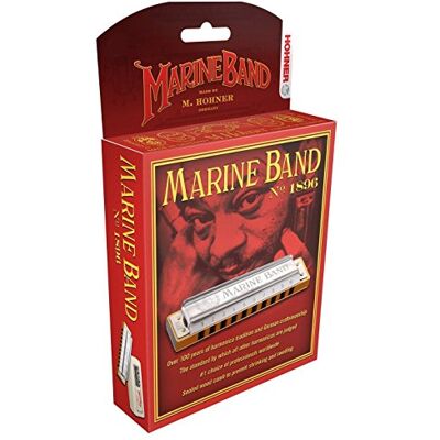 Hohner Marine Band Armónica Marine Band in Bb (Si bemol) Hohner Marine Band Armónica Marine Band in Bb (Si bemol)