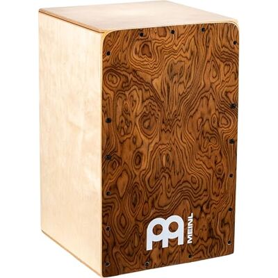 Meinl Percussion MEINL SNARECRAFT CAJON 100, BURL WOO 649364-LT Meinl Percussion MEINL SNARECRAFT CAJON 100, BURL WOO 649364-LT