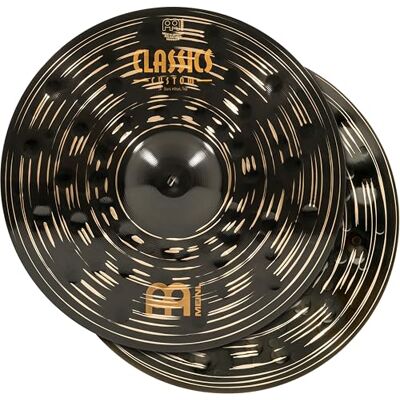 Meinl Cymbals Classics Custom Dark Plato Hihat de 14 pulgadas (35,56cm) Platillos de Batería Pareja Bronce B12, Acabado Oscuro () Meinl Cymbals Classics Custom Dark Plato Hihat de 14 pulgadas (35,56cm) Platillos de Batería Pareja Bronce B12, Acabado Oscuro ()