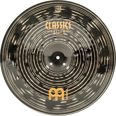Meinl Percussion Meinl Cymbals Classics Custom Dark Plato China de 18 pulgadas (45,72cm) Platillos de Batería Bronce B12, Acabado Oscuro () Meinl Percussion Meinl Cymbals Classics Custom Dark Plato China de 18 pulgadas (45,72cm) Platillos de Batería Bronce B12, Acabado Oscuro ()