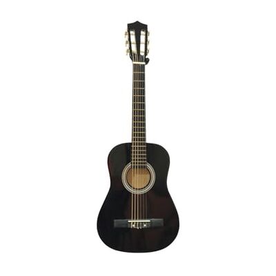 DIMAVERY Guitarra clásica 1/2, negra DIMAVERY Guitarra clásica 1/2, negra