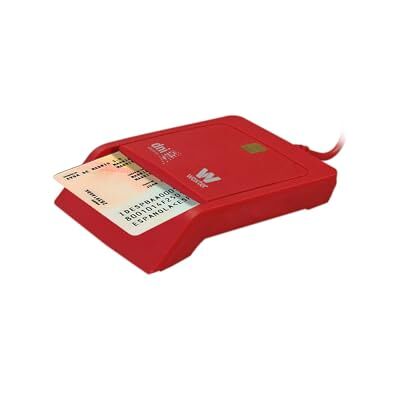 Woxter Lector DNI Electrónico Rojo Lector de DNI Electrónico Inteligente, DNI 3.0 y 4.0, Plug & Play, Compatible con PC y Mac Woxter Lector DNI Electrónico Rojo Lector de DNI Electrónico Inteligente, DNI 3.0 y 4.0, Plug & Play, Compatible con PC y Mac