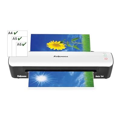Fellowes Sola A4 Plastificadora de documentos, para uso ocasional, lista para usar en 4 minutos, plastificadora A4 con apagado automático, 80-125 micras, color blanco, exclusiva de Amazon Fellowes Sola A4 Plastificadora de documentos, para uso ocasional, lista para usar en 4 minutos, plastificadora A4 con apagado automático, 80-125 micras, color blanco, exclusiva de Amazon