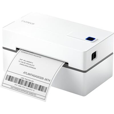 Inateck Impresora Térmica Bluetooth para Etiquetas, Impresora Inalámbrica 4x6 para Envío De Paquetes, Compatible con iPhone, Android, iPad, Windows, MacOS, Chrome, USPS Inateck Impresora Térmica Bluetooth para Etiquetas, Impresora Inalámbrica 4x6 para Envío De Paquetes, Compatible con iPhone, Android, iPad, Windows, MacOS, Chrome, USPS
