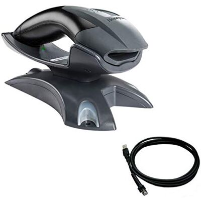 Honeywell 1202G Voyager Escáner láser de código de barras de mano, color negro Honeywell 1202G Voyager Escáner láser de código de barras de mano, color negro