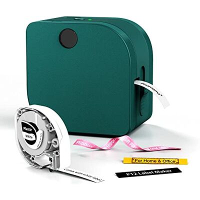 Phomemo P12 Etiquetadora Bluetooth Mini Portátil, Impresora Etiquetas Adhesivas Térmica para Hogar Oficina Escuela, Compatible iOS Android, Etiquetadora Ropa Niños Phomemo P12 Etiquetadora Bluetooth Mini Portátil, Impresora Etiquetas Adhesivas Térmica para Hogar Oficina Escuela, Compatible iOS Android, Etiquetadora Ropa Niños