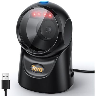 Tera Barcode Scanner Plattform Omnidirektional: 1D 2D QR Code Desktop-Lesegerät Freihändig USB Kabelgebunden Verstellbarer Winkel, Plug-and-Play für POS Supermarkt, Lager, Einzelhandel, Krankenhaus 97 Tera Barcode Scanner Plattform Omnidirektional: 1D 2D QR Code Desktop-Lesegerät Freihändig USB Kabelgebunden Verstellbarer Winkel, Plug-and-Play für POS Supermarkt, Lager, Einzelhandel, Krankenhaus 97
